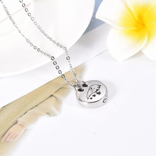 ijd9941 pet necklace sleeping dog urn necklace for ashes memorial jewelry ash holder cremation necklace funeral urns casket pendant jewelry, Silver
ijd9941 pet necklace sleeping dog urn necklace for ashes memorial jewelry ash holder cremation necklace funeral urns casket pendant jewelry, Silver