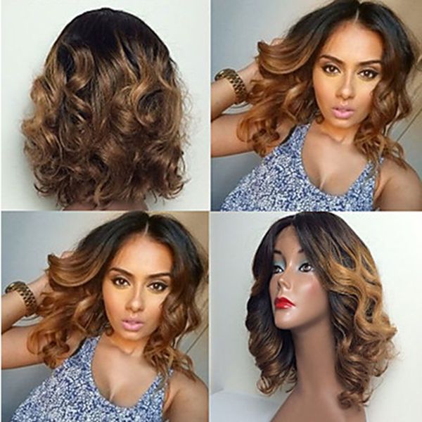 Dark root 1b 30 ombre brown hort curly wavy lace front wig heat re i tant ynthetic lace front wig for black women
Dark root 1b 30 ombre brown hort curly wavy lace front wig heat re i tant ynthetic lace front wig for black women
