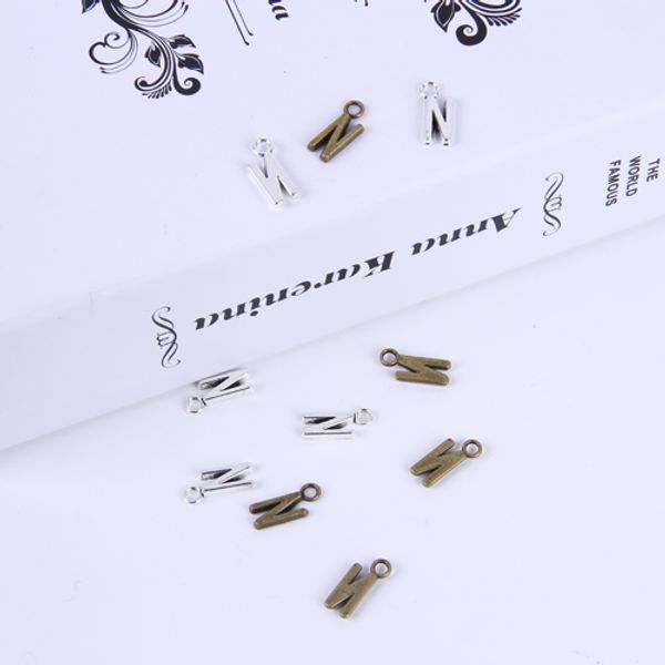 2015new fashion antique silver/copper plated metal alloy selling a-z alphabet letter n charms floating 1000pcs/lot #014x, Bronze;silver
2015new fashion antique silver/copper plated metal alloy selling a-z alphabet letter n charms floating 1000pcs/lot #014x, Bronze;silver