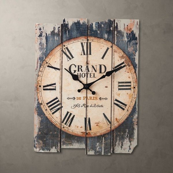 country style mute wooden wall clock no second hand 30 * 39 cm 0201011 
country style mute wooden wall clock no second hand 30 * 39 cm 0201011