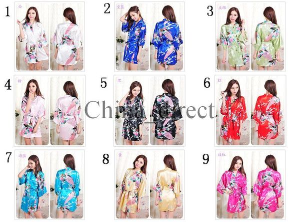 2017 summer female solid plain rayon silk short robe pajama lingerie nightdress kimono gown pjs women dress bathrobe 13 colors #3795, Black;red
2017 summer female solid plain rayon silk short robe pajama lingerie nightdress kimono gown pjs women dress bathrobe 13 colors #3795, Black;red