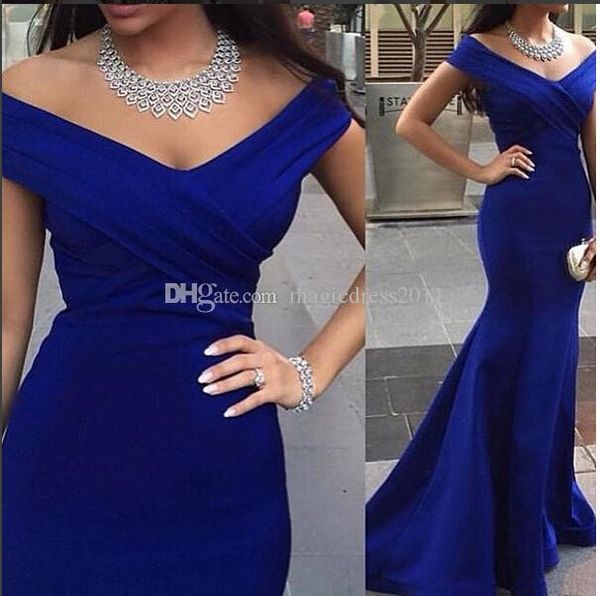 royal blue evening prom dresses backless formal party dresses 2016 occasion dress mermaid off-shoulder capped celebrity arabic dubai, Black
royal blue evening prom dresses backless formal party dresses 2016 occasion dress mermaid off-shoulder capped celebrity arabic dubai, Black