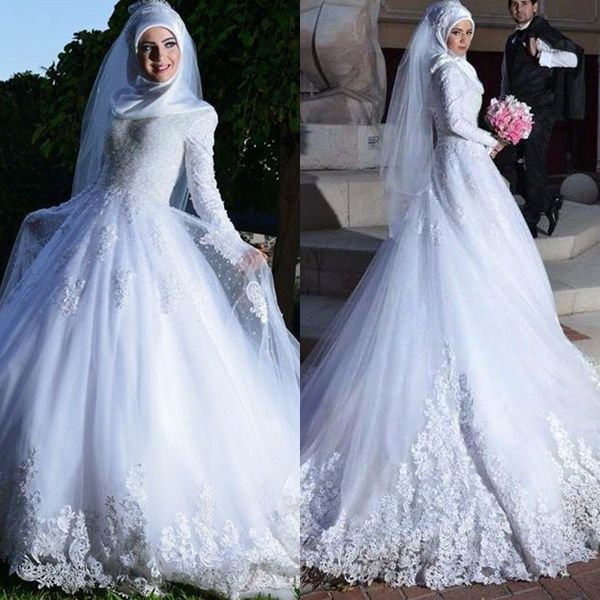 vestidos de noiva кружева длинные рукава свадебные платья 2017 арабский мусульманин аппликация свадебные платья на заказ, White
vestidos de noiva кружева длинные рукава свадебные платья 2017 арабский мусульманин аппликация свадебные платья на заказ, White