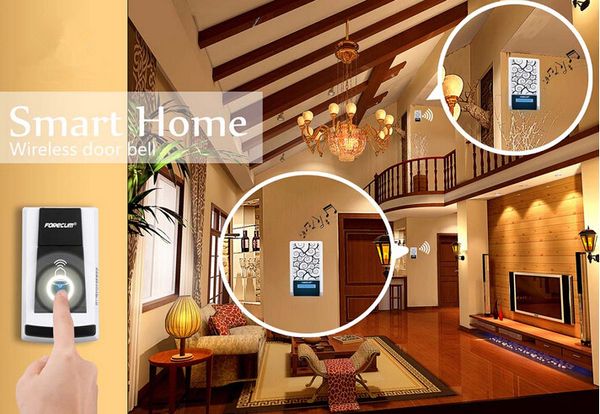 forecum 5f waterproof wireless smart doorbell with 2 receivers dc door bell 36 chimes 100m range for home office
forecum 5f waterproof wireless smart doorbell with 2 receivers dc door bell 36 chimes 100m range for home office