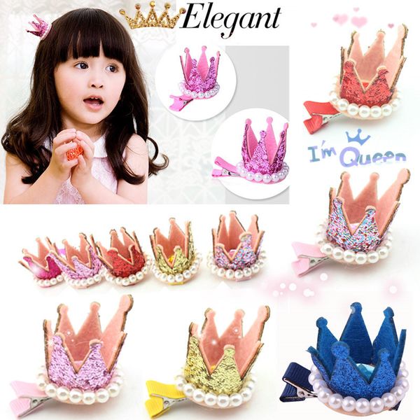 new kids girls xmas dacing party hair clips crown pearl princess barrette ribbon, Silver
new kids girls xmas dacing party hair clips crown pearl princess barrette ribbon, Silver