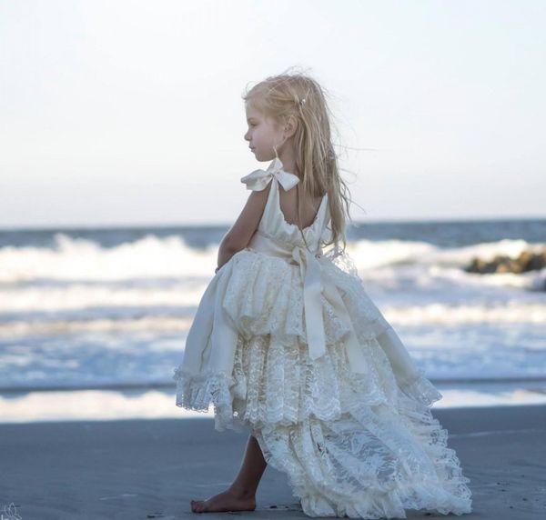 cute white lace high low girls pageant dresses 2016 tiered beads ribbon flower girl dresses for wedding ivory kids birthday party dresses, White;blue
cute white lace high low girls pageant dresses 2016 tiered beads ribbon flower girl dresses for wedding ivory kids birthday party dresses, White;blue