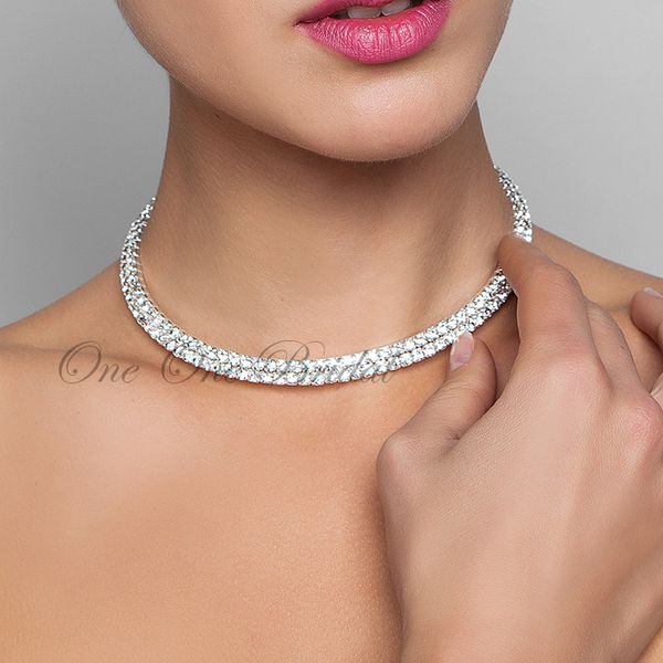 High Quality Jewelry Necklace Bridal Jewelry Women Crystal Chain Choker Chunky Statement Bib Pendant Chain Necklace Bridal Jewelry Necklace
High Quality Jewelry Necklace Bridal Jewelry Women Crystal Chain Choker Chunky Statement Bib Pendant Chain Necklace Bridal Jewelry Necklace