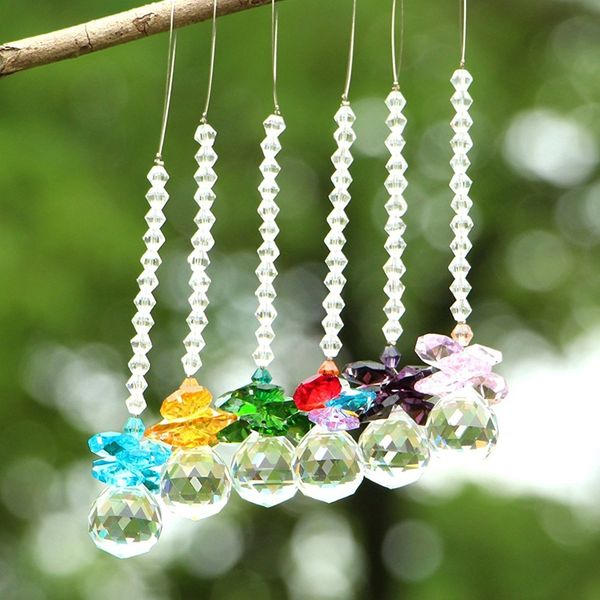 6pcs k9 crystal glass suncatcher ball pendant hanging feng shui prisms pendant pendulum window ornament decoration 20mm
6pcs k9 crystal glass suncatcher ball pendant hanging feng shui prisms pendant pendulum window ornament decoration 20mm