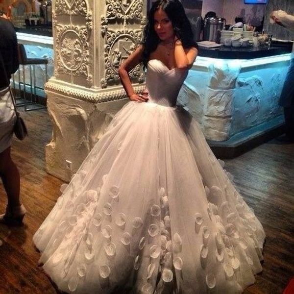 applique ruched sweetheart ball gown wedding dresses floor length long vintage bridal gowns no sleeve elegant wear vestidos cheap, White
applique ruched sweetheart ball gown wedding dresses floor length long vintage bridal gowns no sleeve elegant wear vestidos cheap, White