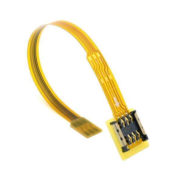 fpc material micro sim to nano sim card adapter converter extension flex ribbon cable test fixture
fpc material micro sim to nano sim card adapter converter extension flex ribbon cable test fixture