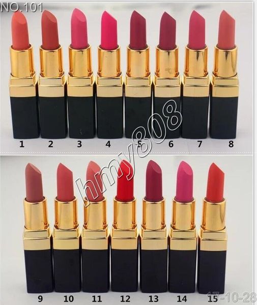 New Makeup Rouge Ultra Hydrating Lip Colour Matte Lipstick Lettering Logo Lipstick Have 15 Different Colors 3.5g
New Makeup Rouge Ultra Hydrating Lip Colour Matte Lipstick Lettering Logo Lipstick Have 15 Different Colors 3.5g