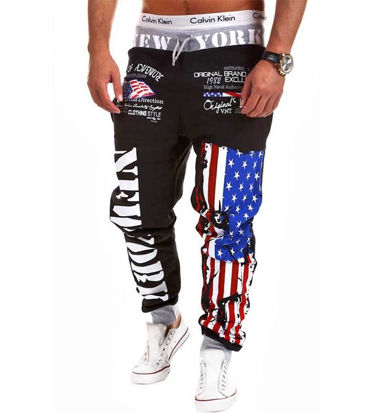 wholesale-men's hip hop american usa flag jogger sport sweat cotton pants skinny sport pants tracksuit bottoms training running trouser, Black
wholesale-men's hip hop american usa flag jogger sport sweat cotton pants skinny sport pants tracksuit bottoms training running trouser, Black