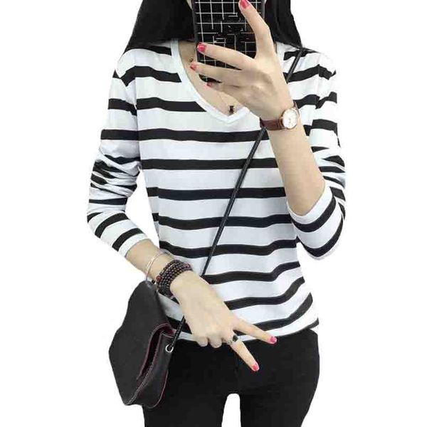 2018 stripe t shirt women long sleeve white cotton t shirts autumn fashion lady clothing casual high quality
2018 stripe t shirt women long sleeve white cotton t shirts autumn fashion lady clothing casual high quality