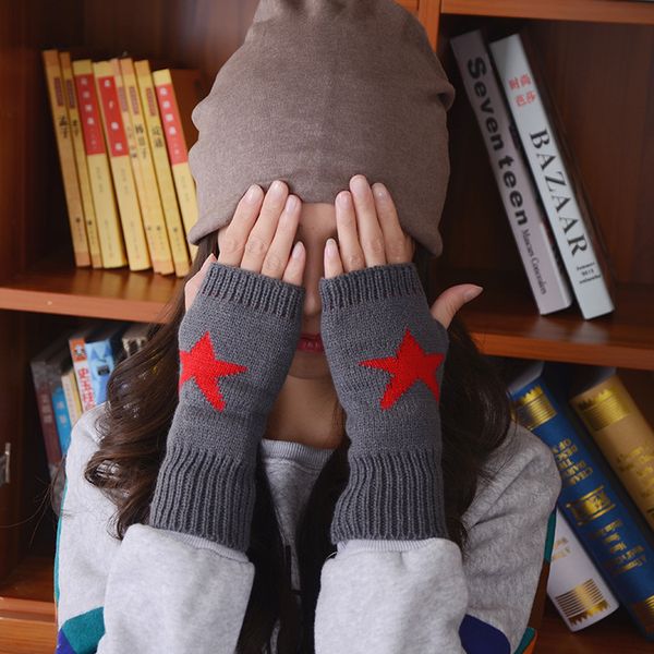 wholesale-2015 new fall and winter fashion 5 point star pattern half-finger gloves thicker knitted wool gloves ing, Blue;gray
wholesale-2015 new fall and winter fashion 5 point star pattern half-finger gloves thicker knitted wool gloves ing, Blue;gray