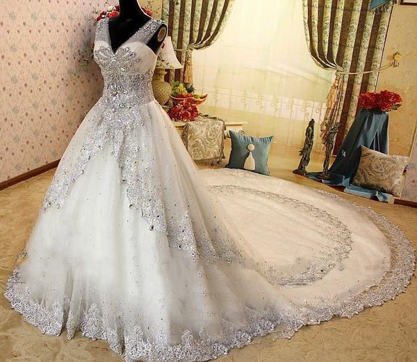 2018 new designer long tulle wedding dresses ball gown gorgeous with sweetheart wedding gowns, White
2018 new designer long tulle wedding dresses ball gown gorgeous with sweetheart wedding gowns, White