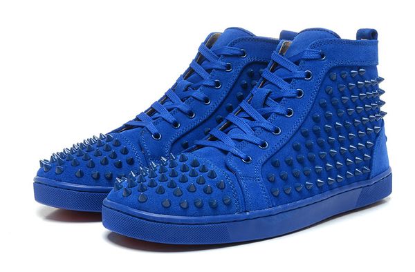 Wholesale Hot Sale New fashion men women red bottom sneakers, blue ...