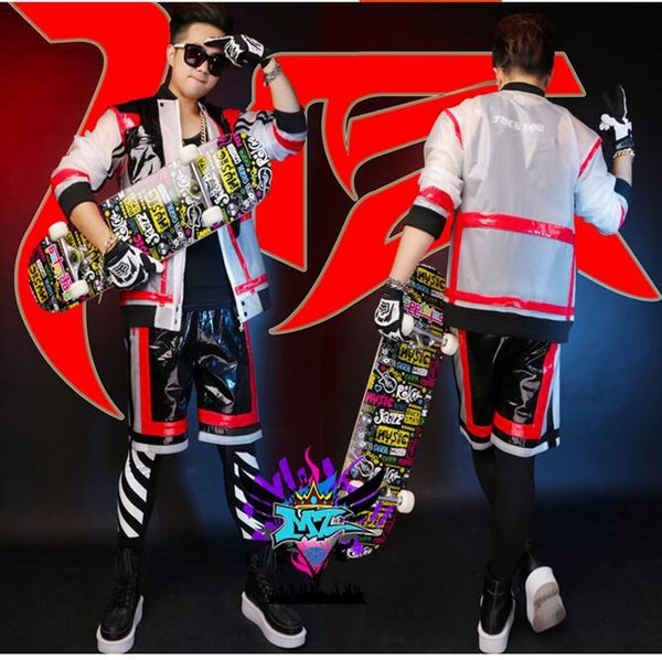 male singer fashionable nightclub in europe and the runway looks red and black frosted plastic splicing costumes. 341 s - 6 xl, Black;red
male singer fashionable nightclub in europe and the runway looks red and black frosted plastic splicing costumes. 341 s - 6 xl, Black;red