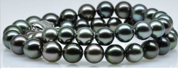 new fine huge pearls jewelry strings 10-11mm tahitian black peacock green pearl necklace 18inch
new fine huge pearls jewelry strings 10-11mm tahitian black peacock green pearl necklace 18inch