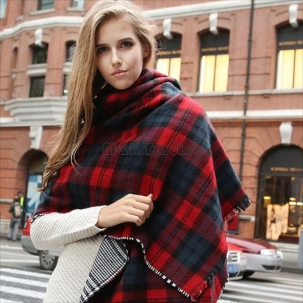 185x85cm winter big cashmere pashmina duplex hound-tooth blanket scarves red and green tassels female shawl wrap, Blue;gray
185x85cm winter big cashmere pashmina duplex hound-tooth blanket scarves red and green tassels female shawl wrap, Blue;gray