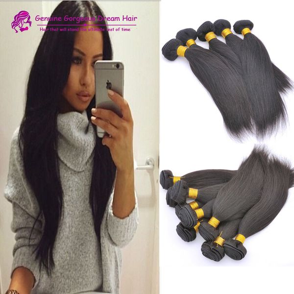 100% unprocessed brazilian straight hair silky straight 3pieces weave natural color double weft human hair bundles 100g, Black
100% unprocessed brazilian straight hair silky straight 3pieces weave natural color double weft human hair bundles 100g, Black