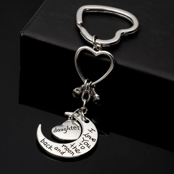 portachiavi fashion chaveiro silver llaveros heart keychains i love you to the moon and back key chains for women porte clef, Slivery;golden
portachiavi fashion chaveiro silver llaveros heart keychains i love you to the moon and back key chains for women porte clef, Slivery;golden