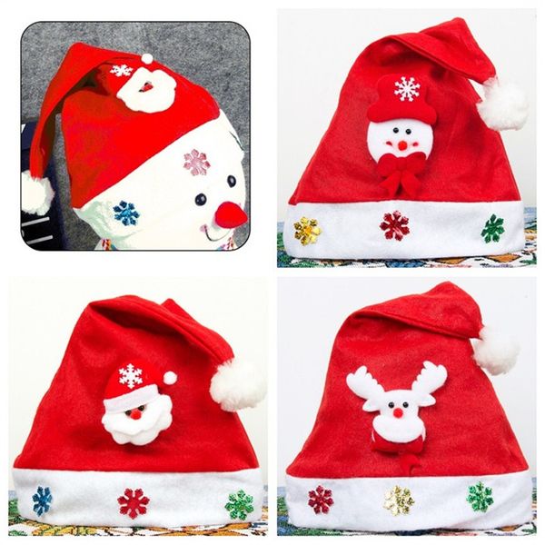 new 3 styles christmas hats children's cartoon cap christmas decorations christmas gift for children ia890
new 3 styles christmas hats children's cartoon cap christmas decorations christmas gift for children ia890