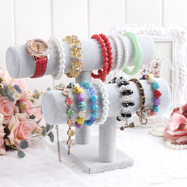 wholesale-double layer bangle, bracelet ,jewelry displays double layer velvet bracelet holder fashion jewelry display shelf, Black;white
wholesale-double layer bangle, bracelet ,jewelry displays double layer velvet bracelet holder fashion jewelry display shelf, Black;white