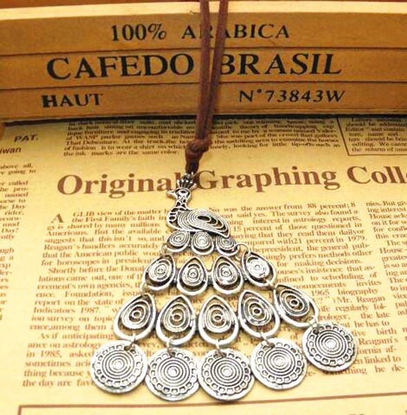 vintage tibetan silver peacock phoenix tassels pendant necklaces long sweater chain hollow leather rope stylish handmade xmas gifts
vintage tibetan silver peacock phoenix tassels pendant necklaces long sweater chain hollow leather rope stylish handmade xmas gifts