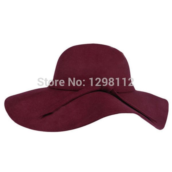 wholesale-new fahion women's wide brim hat wool felt bowler fedora hat floppy sun bowknot cap bohemia ing, Blue;gray
wholesale-new fahion women's wide brim hat wool felt bowler fedora hat floppy sun bowknot cap bohemia ing, Blue;gray