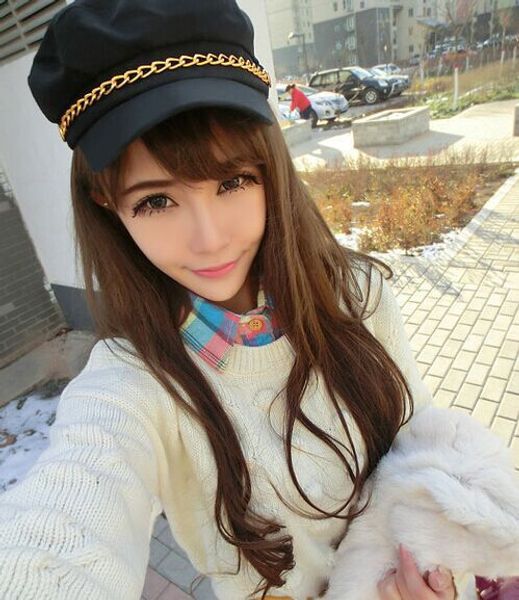 2017 cap new hats women gold baseball chain students metal curved brim flat military solid with fkjlr, White;black
2017 cap new hats women gold baseball chain students metal curved brim flat military solid with fkjlr, White;black