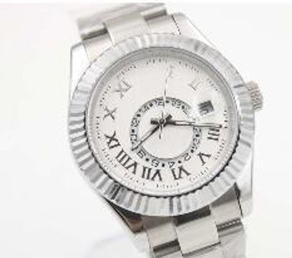 Famous Brand Designer Luxury Mens Stainless Steel Watch Silver President Sky Dweller Automatic Mechanical Wristwatches For Man Men Gift Box
Famous Brand Designer Luxury Mens Stainless Steel Watch Silver President Sky Dweller Automatic Mechanical Wristwatches For Man Men Gift Box