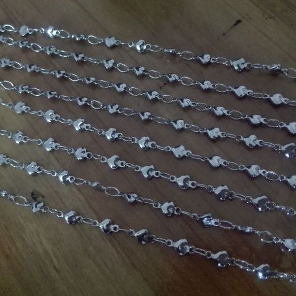 in bulk lot 10 meter shiny fashion jewelry finding strong heart link chain stainless steel diy jewlery marking 4mm wide, Silver
in bulk lot 10 meter shiny fashion jewelry finding strong heart link chain stainless steel diy jewlery marking 4mm wide, Silver