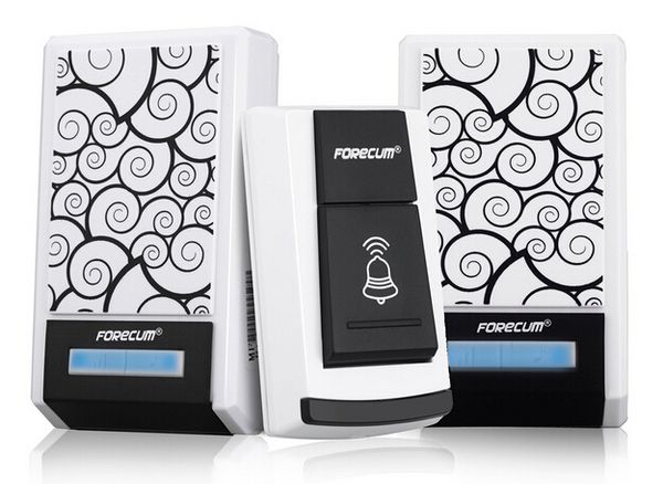 fashion forecum 5f waterproof wireless smart doorbell with 2 receivers dc door bell 36 chimes 100m range for home office
fashion forecum 5f waterproof wireless smart doorbell with 2 receivers dc door bell 36 chimes 100m range for home office