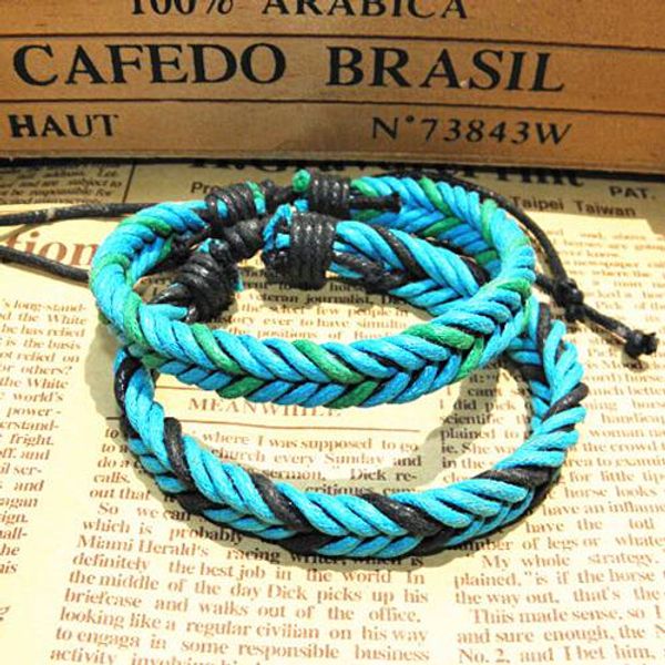 xmas gifts vintage hemp rope handmade briaded bracelets factory price stock multicolor women men jewelry new mix color, Golden;silver
xmas gifts vintage hemp rope handmade briaded bracelets factory price stock multicolor women men jewelry new mix color, Golden;silver