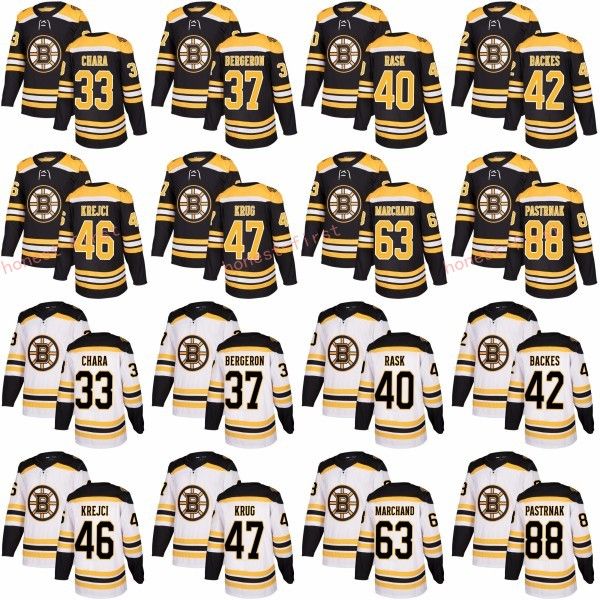 Boston Bruins 33 Zdeno Chara Jersey 2018 New 37 Patrice 63 Brad Marchand Jerseys Black White 88 David Pastrnak
Boston Bruins 33 Zdeno Chara Jersey 2018 New 37 Patrice 63 Brad Marchand Jerseys Black White 88 David Pastrnak