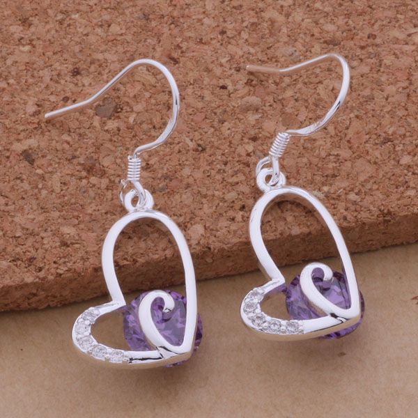 fashion (jewelry manufacturer) 20 pcs a lot heart with big diamond earrings 925 sterling silver jewelry factory price fashion shine earrings
fashion (jewelry manufacturer) 20 pcs a lot heart with big diamond earrings 925 sterling silver jewelry factory price fashion shine earrings