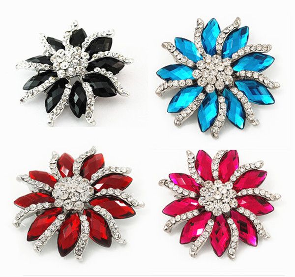 2 inch rhodium silver tone marquise crystal diamante flower bouquet brooch party gift pins, Gray
2 inch rhodium silver tone marquise crystal diamante flower bouquet brooch party gift pins, Gray