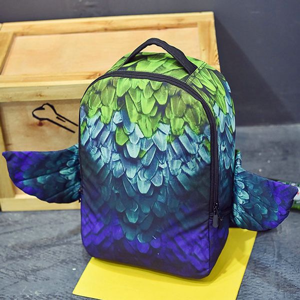 Зеленый перо рюкзак Sprayground крыло packsack прохладный дизайн рюкзак улица пакет сумка
Зеленый перо рюкзак Sprayground крыло packsack прохладный дизайн рюкзак улица пакет сумка