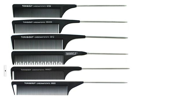 tony & guy hairdressing comb haircut comb hair comb carbon flux comb pointed tail comb studio dress hair comb 12 pcs each style, Silver
tony & guy hairdressing comb haircut comb hair comb carbon flux comb pointed tail comb studio dress hair comb 12 pcs each style, Silver