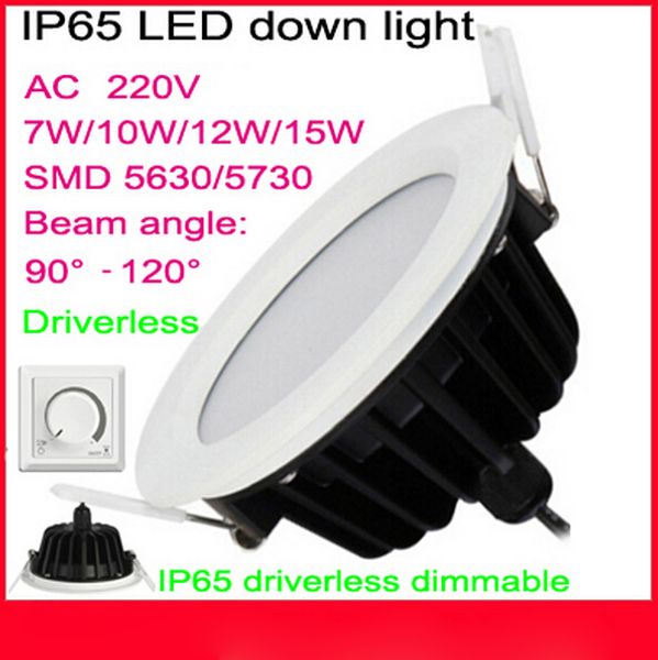 супер яркое водоустойчивое ip65 220v 7w / 9w/12w / 15w driverless dimmable вело свет панели холодный белый теплый белый свет сид downlight с
супер яркое водоустойчивое ip65 220v 7w / 9w/12w / 15w driverless dimmable вело свет панели холодный белый теплый белый свет сид downlight с