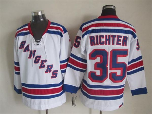 retro new york rangers jersey 35 mike richter vintage ccm authentic stitched ice hockey jerseys mix order, Black;red
retro new york rangers jersey 35 mike richter vintage ccm authentic stitched ice hockey jerseys mix order, Black;red