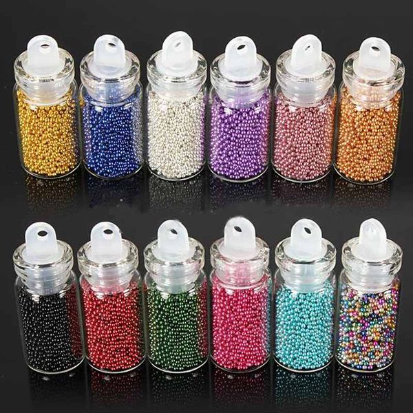 12 Различных Цветов / Набор Крошечные Круглые Украшения Из Бисера 3D Nail Art Бусы Икра
12 Различных Цветов / Набор Крошечные Круглые Украшения Из Бисера 3D Nail Art Бусы Икра