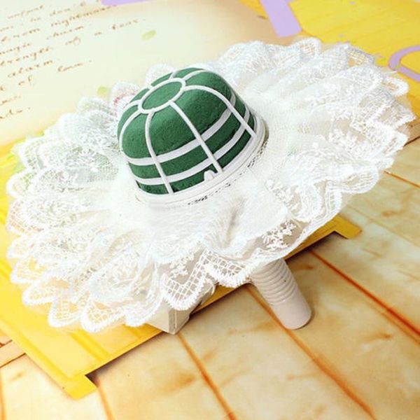 wholesale-vogue flower floral bouquet foam handle holder with lace collar wedding decor home diy #70970
wholesale-vogue flower floral bouquet foam handle holder with lace collar wedding decor home diy #70970