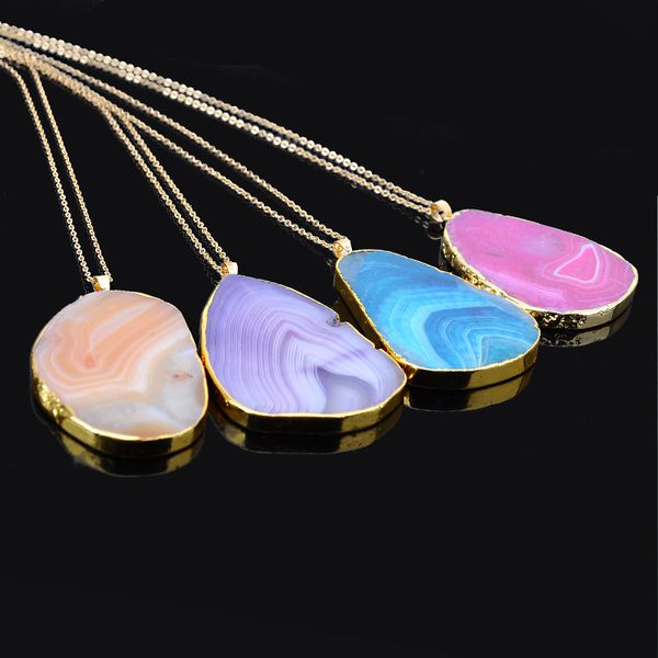 New Druzy Healing necklaces Geometric Cutting lines Natural Crystal Quartz Stones pendant Gold chains For women Fashion Jewelry Gift
New Druzy Healing necklaces Geometric Cutting lines Natural Crystal Quartz Stones pendant Gold chains For women Fashion Jewelry Gift
