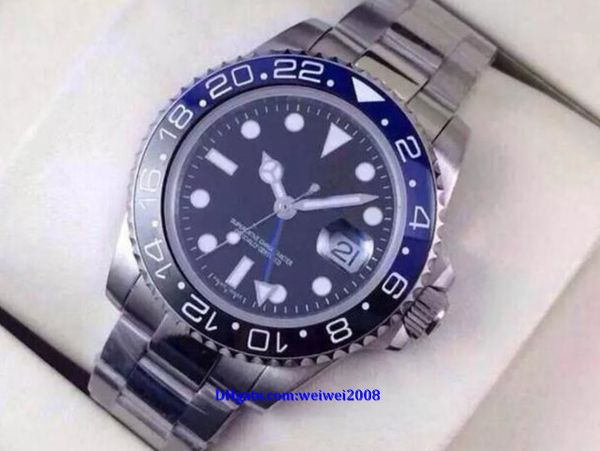 luxury watch fashion watch 116710 stainless steel bracelet black blue ceramic bezel mens wrist watches automatic mens sports wa, Slivery;brown
luxury watch fashion watch 116710 stainless steel bracelet black blue ceramic bezel mens wrist watches automatic mens sports wa, Slivery;brown