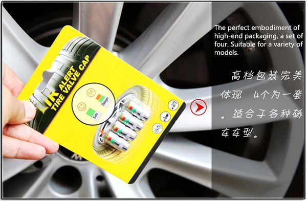 10sets(40pcs) air alert tire valve cap car tire pressure monitoring automobile tire pressure 2.4bar 36psi tpms tool 3 colors alert
10sets(40pcs) air alert tire valve cap car tire pressure monitoring automobile tire pressure 2.4bar 36psi tpms tool 3 colors alert