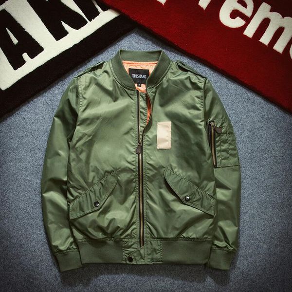 fall-men women hip hop bomber jacket ceket mens outdoor sport baseball jacket flight coat windbreaker veste homme, Black;brown
fall-men women hip hop bomber jacket ceket mens outdoor sport baseball jacket flight coat windbreaker veste homme, Black;brown