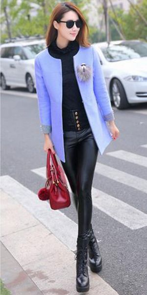 ms. han edition authentic fashion to add the new velvet thickening warm winter show high thin elastic waist tight leather pants. s - 2xl, Black;white
ms. han edition authentic fashion to add the new velvet thickening warm winter show high thin elastic waist tight leather pants. s - 2xl, Black;white
