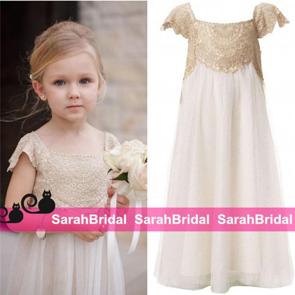 vintage flower girls dresses for bohemian wedding little kid empire waist champagne lace and ivory first communion gowns, White;blue
vintage flower girls dresses for bohemian wedding little kid empire waist champagne lace and ivory first communion gowns, White;blue