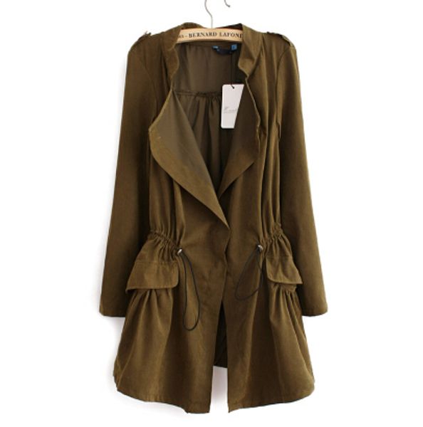 streetwear autumn office plus trench coats long casual sleeve ct1089 drawstring casaco feminine full wholesale-women waist size ewcki, Black
streetwear autumn office plus trench coats long casual sleeve ct1089 drawstring casaco feminine full wholesale-women waist size ewcki, Black